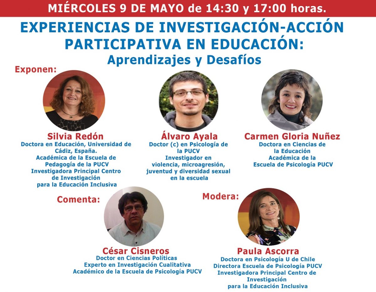 Mañana se realiza seminario sobre experiencias de investigación-acción participativa