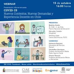 Webinar “COVID-19: Nuevos contextos, nuevas demandas y experiencia docente en Chile”