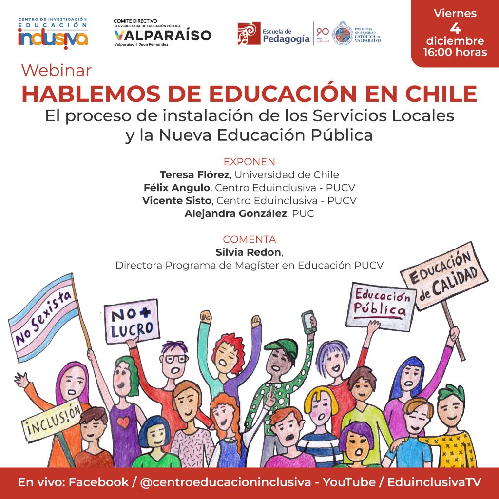 Webinar "Hablemos de educación en Chile"