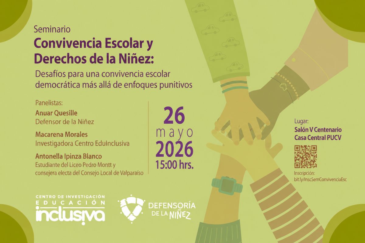 EduInclusiva y Defensoría de la Niñez abordan desafíos de la convivencia escolar desde una perspectiva de derechos de infancia