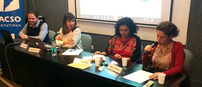 Centro de Investigación participa en primer Encuentro Regional ‘Escuela secundaria, convivencia y participación’ de Flacso Argentina